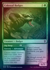Colossal Badger - Foil